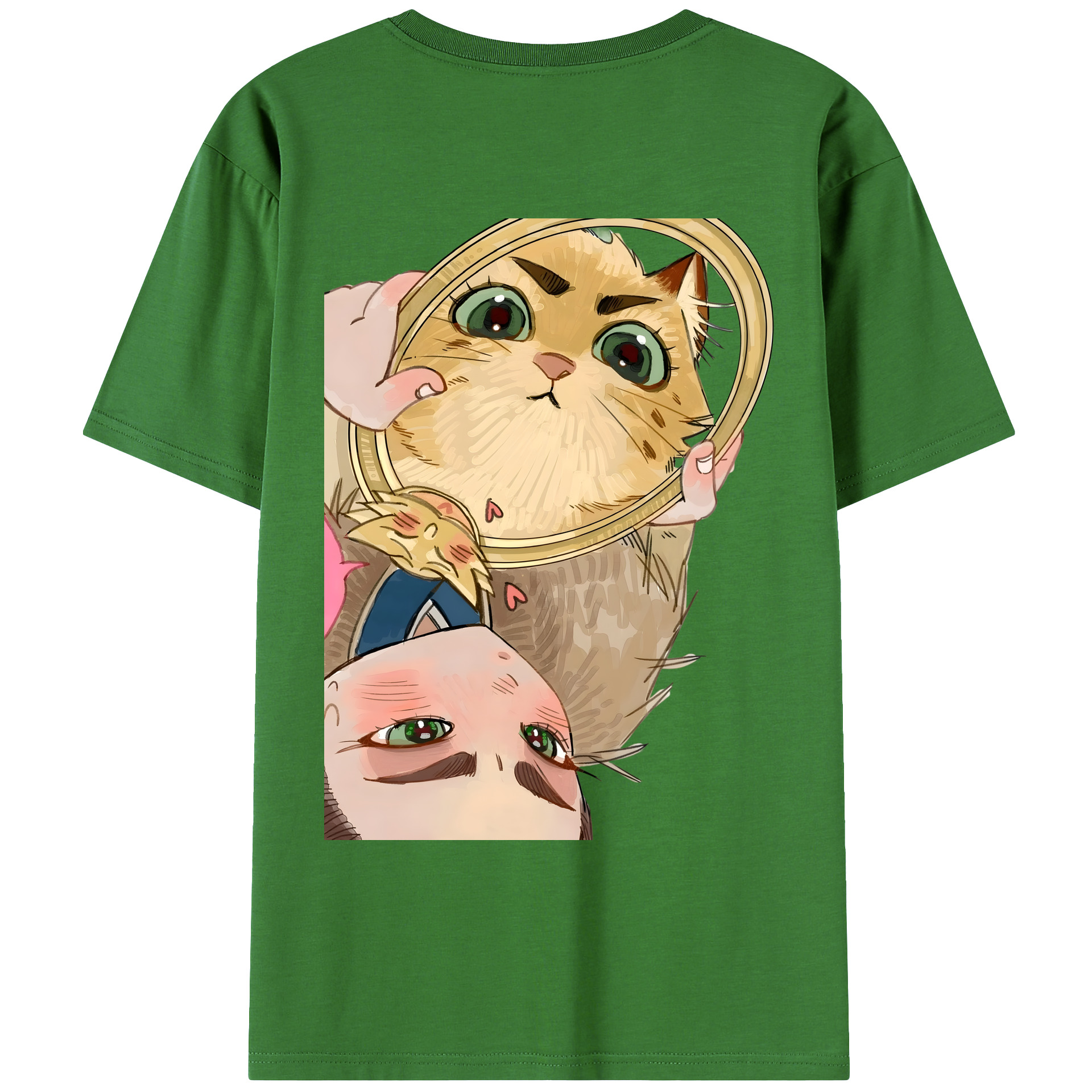 （画像用） Ne Zha 2 ナタ 魔童の大暴れ レディース半袖Tシャツ(バックプリント)